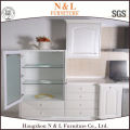 Australia Style American Style 2 Pac Curve Latest Wooden Kitchen Cabinet